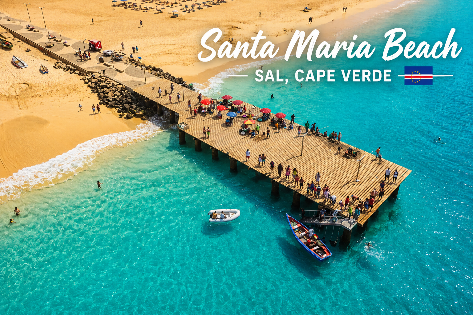 Santa Maria Beach, Sal, Cape Verde