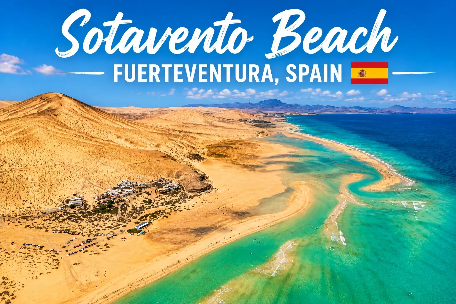 Sotavento Beach, Fuerteventura, Spain