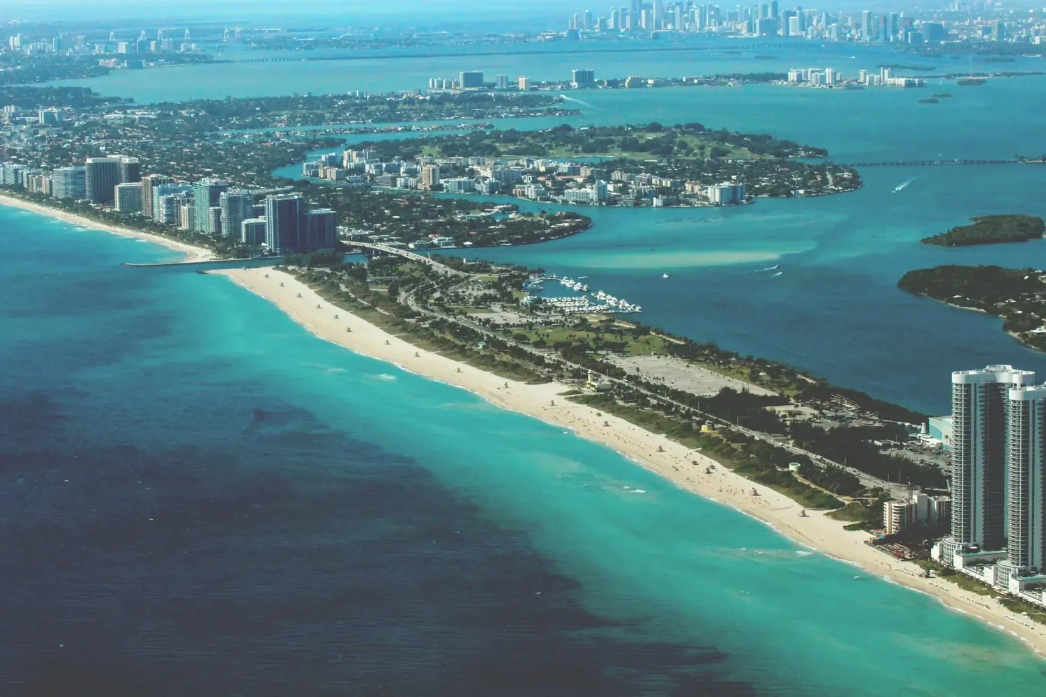 Haulover Inlet in Miami Beach, Florida