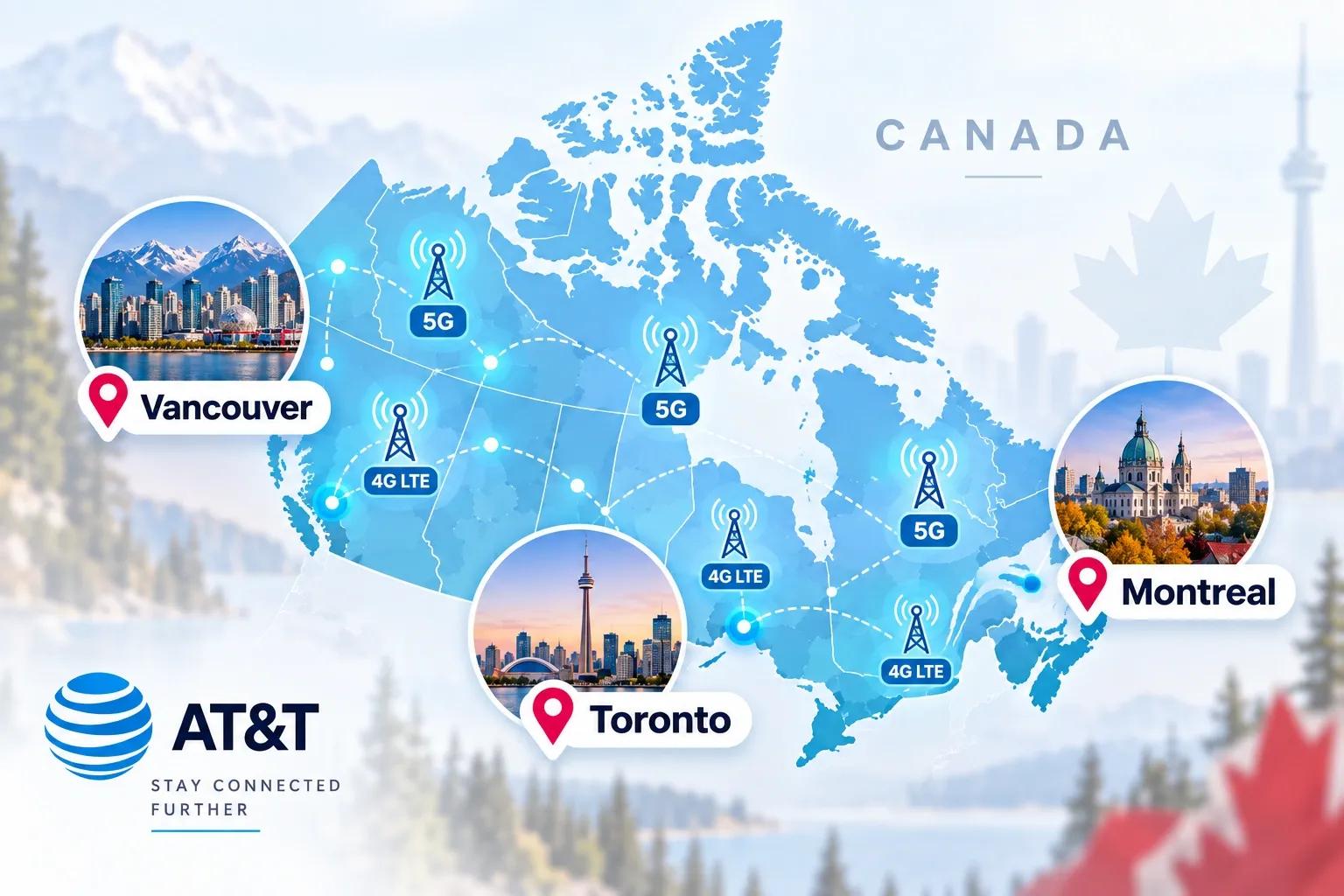 AT&T Network in Canada