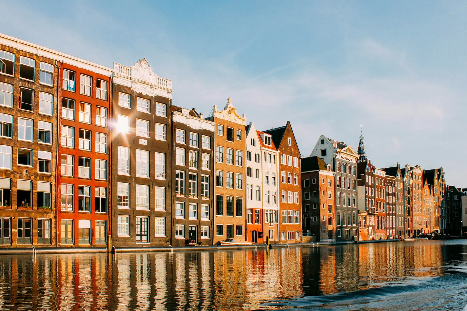 Canal houses, Amsterdam, Netherlands