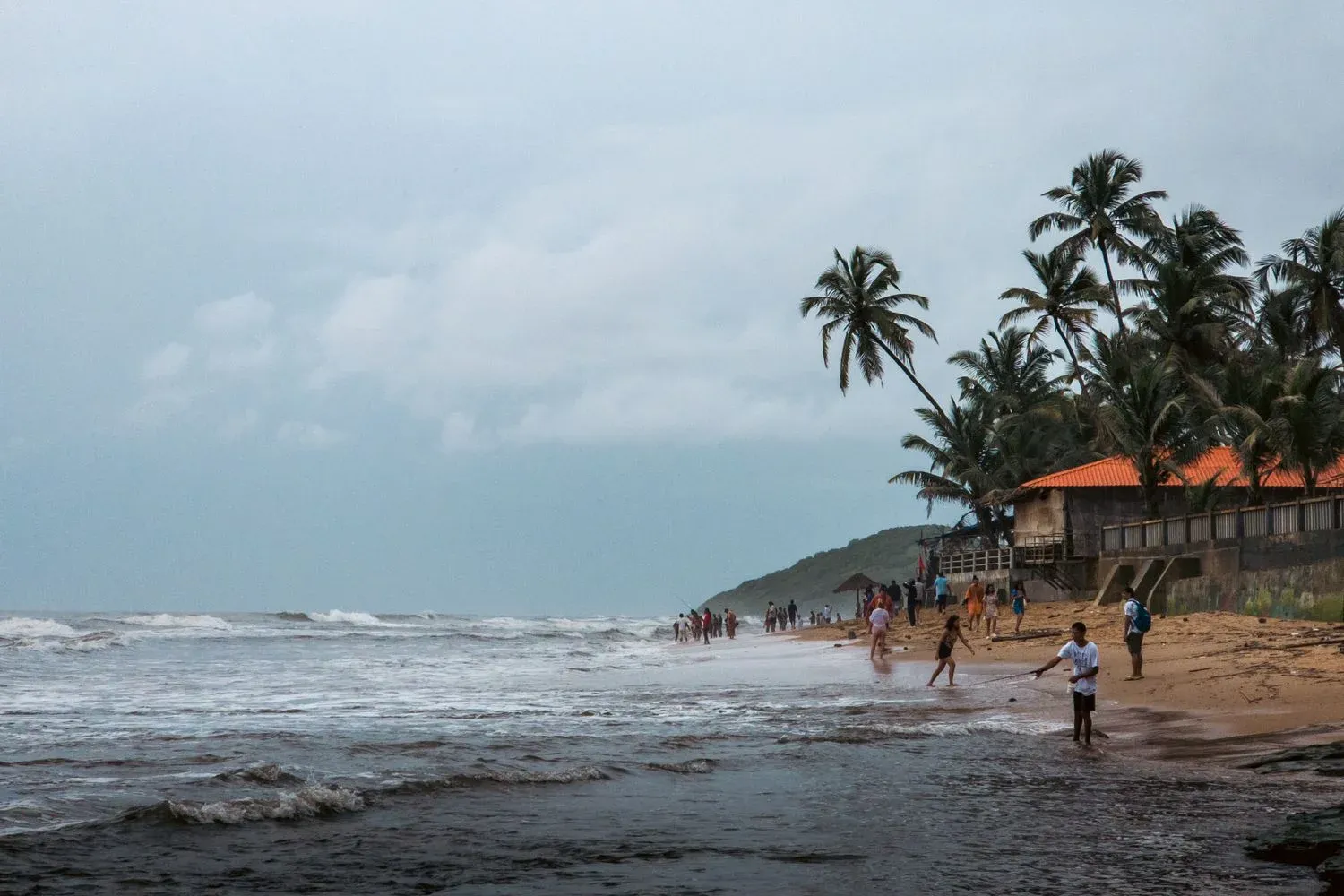 Beach in Goa, India