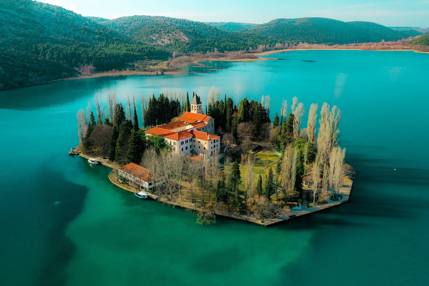 Visovac Island, Croatia