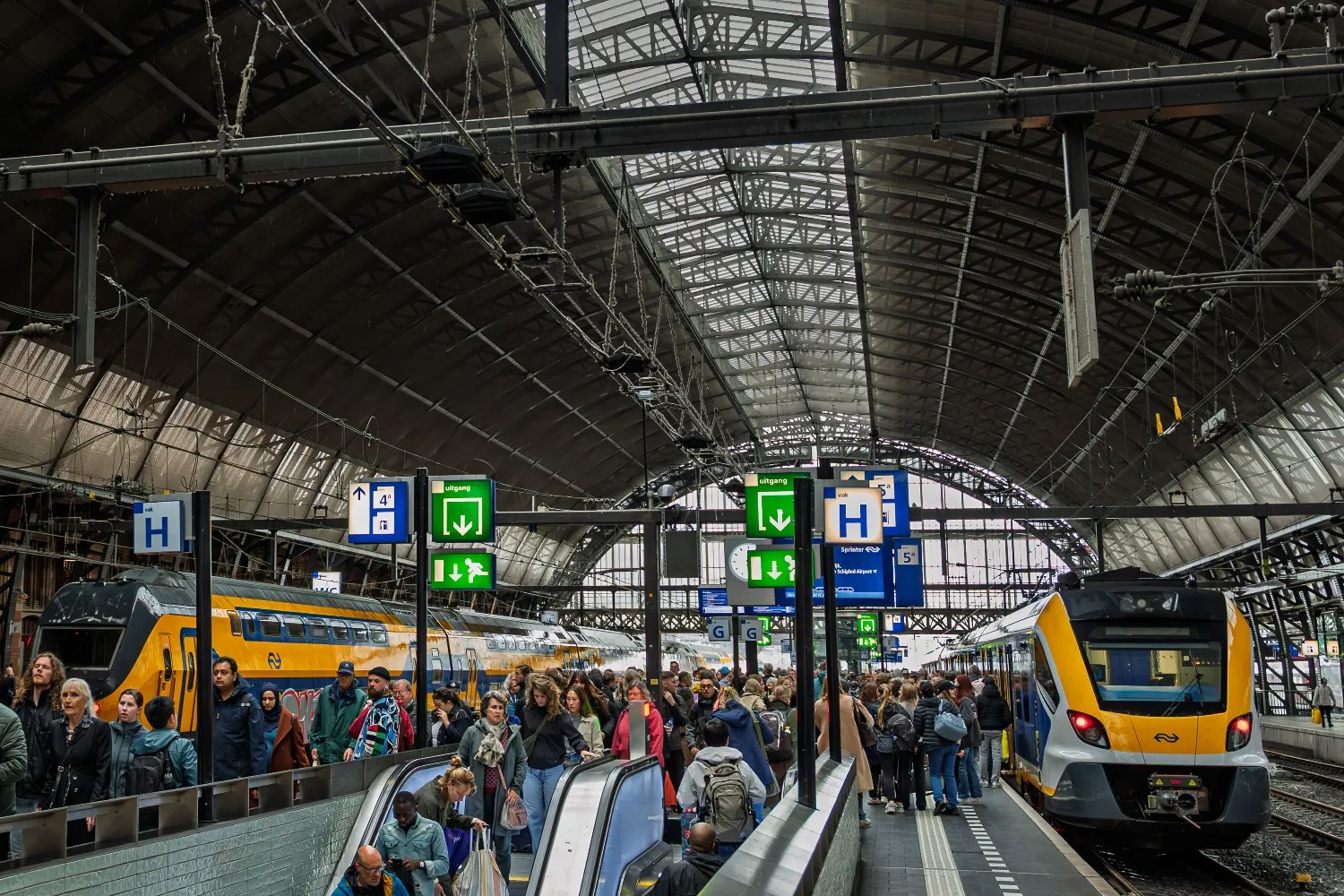 Train Travel Across Europe