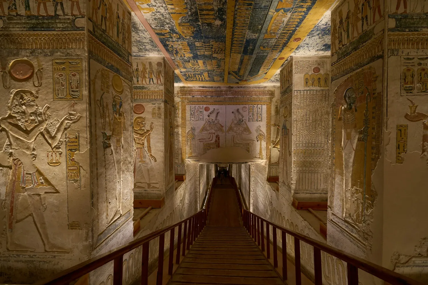 Tomb KV9, located in the Valley of the Kings near Luxor, Egypt.