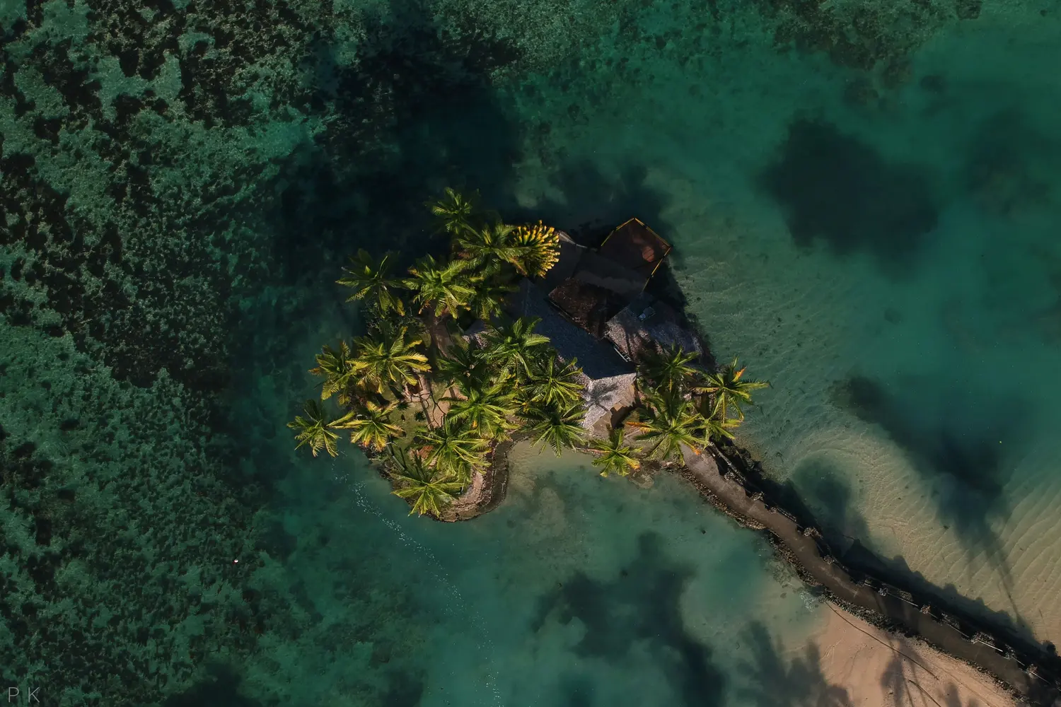 Wicked Walu Seafood Restaurant, located on a private little islet connected by a walkway to the Warwick Fiji resort along the Coral Coast in Viti Levu, Fiji.