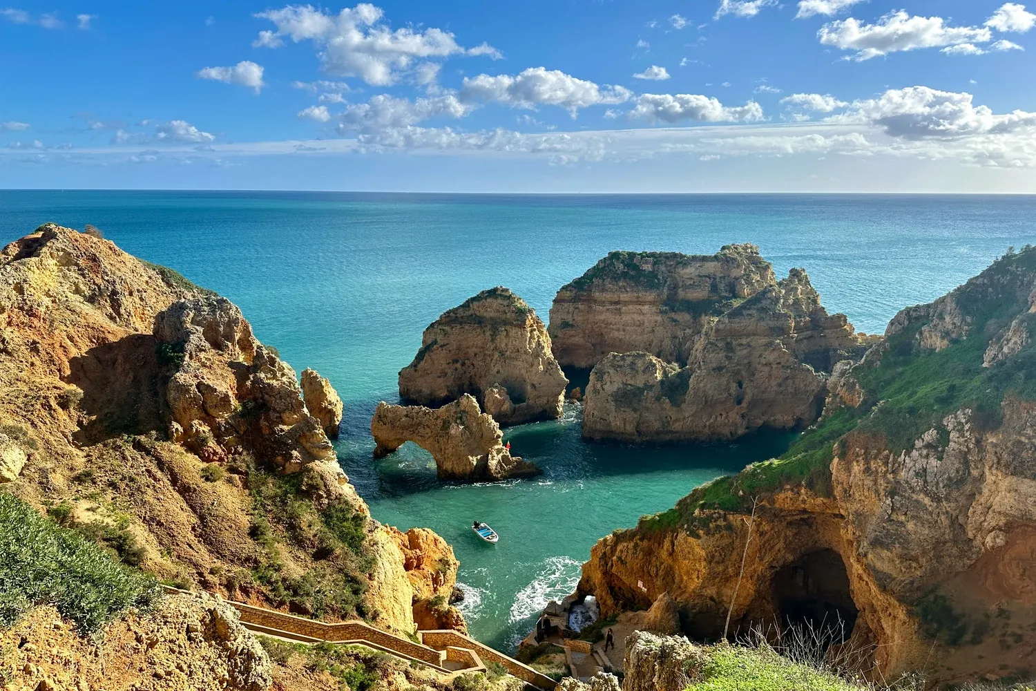 Ponta da Piedade in Lagos, Portugal