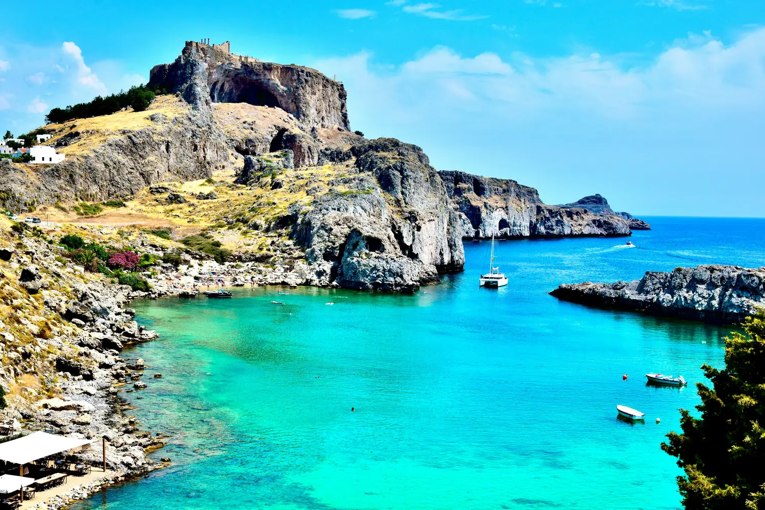 St. Paul’s Bay, Rhodes, Greece