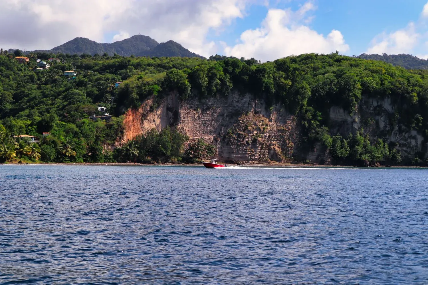 St Lucia's coastline