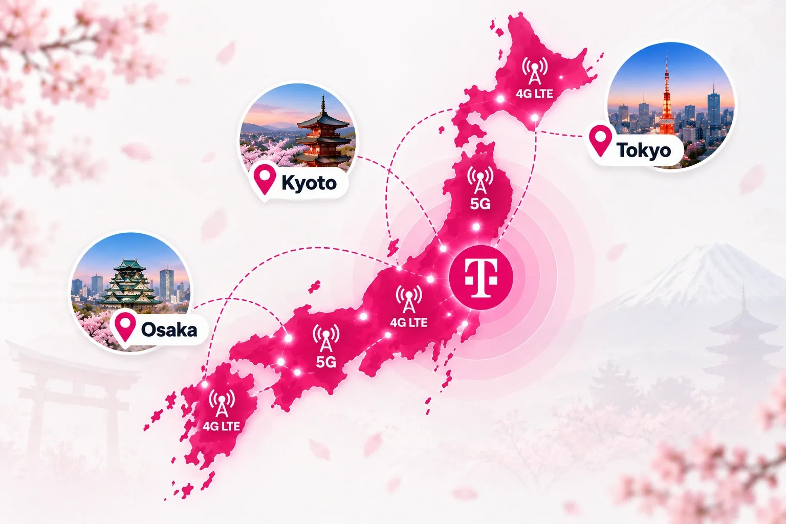 T-Mobile Coverage in Japan