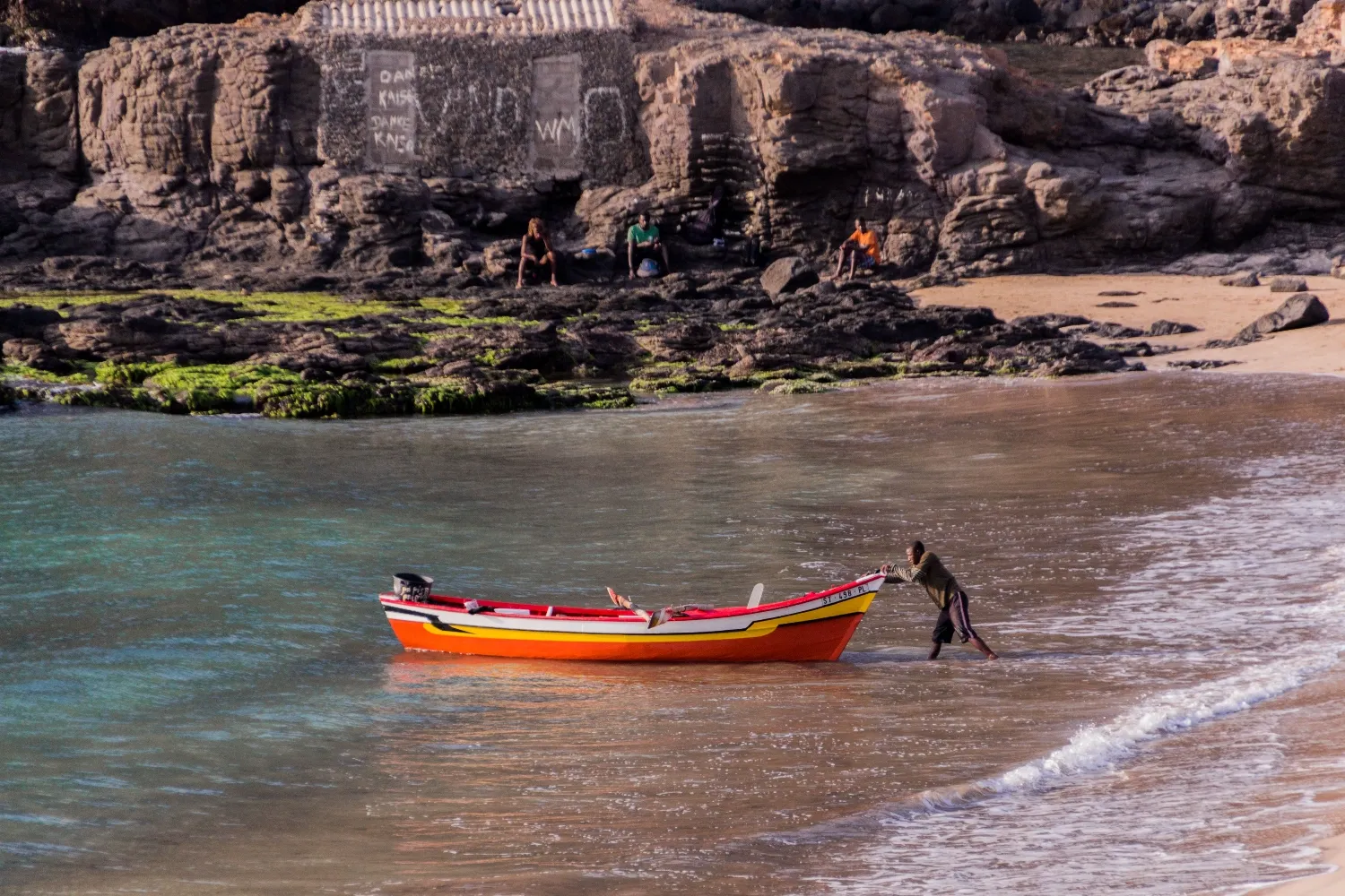 Tarrafal Beach in Cape Verde