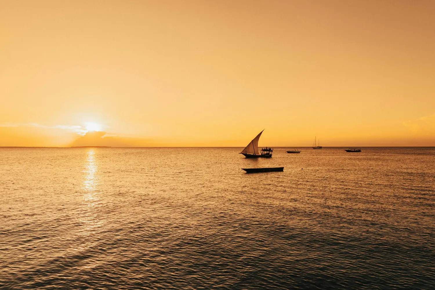 Indian Ocean in Zanzibar, Tanzania