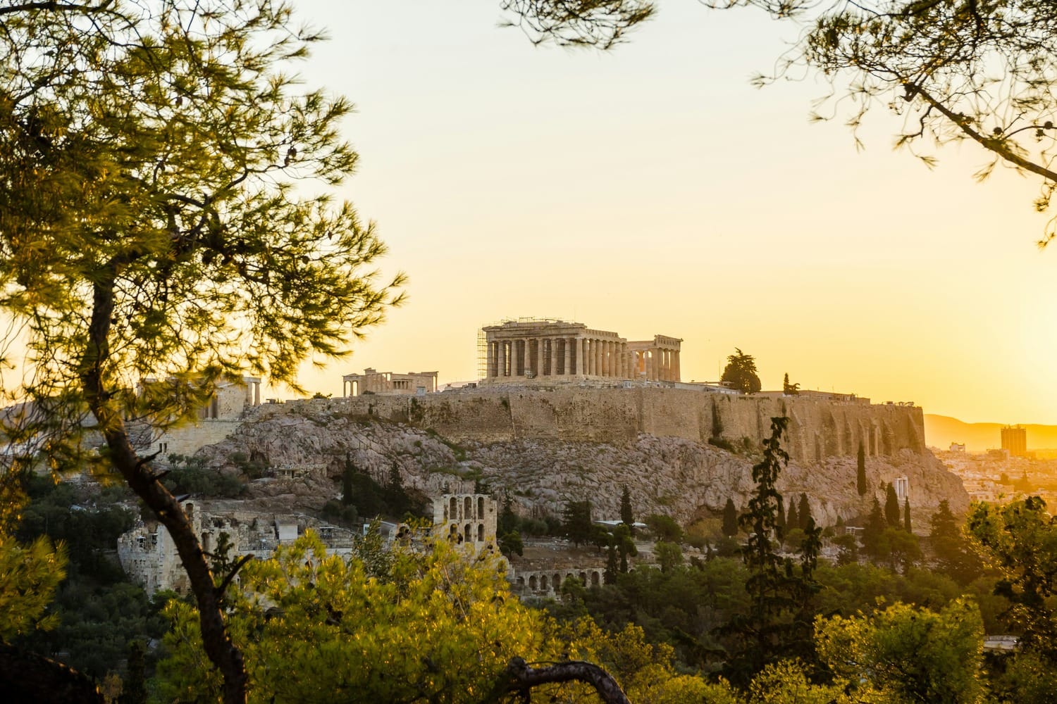 Parthenon, ancient Greek temple in Greece