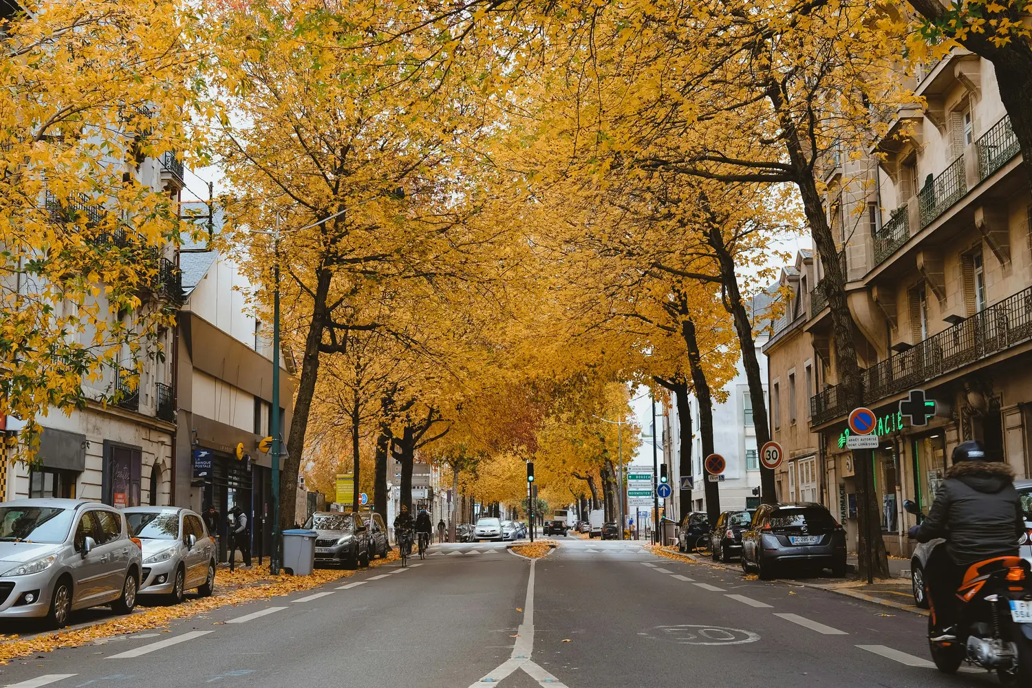 Rue Bobillot in the 13th arrondissement of Paris, France