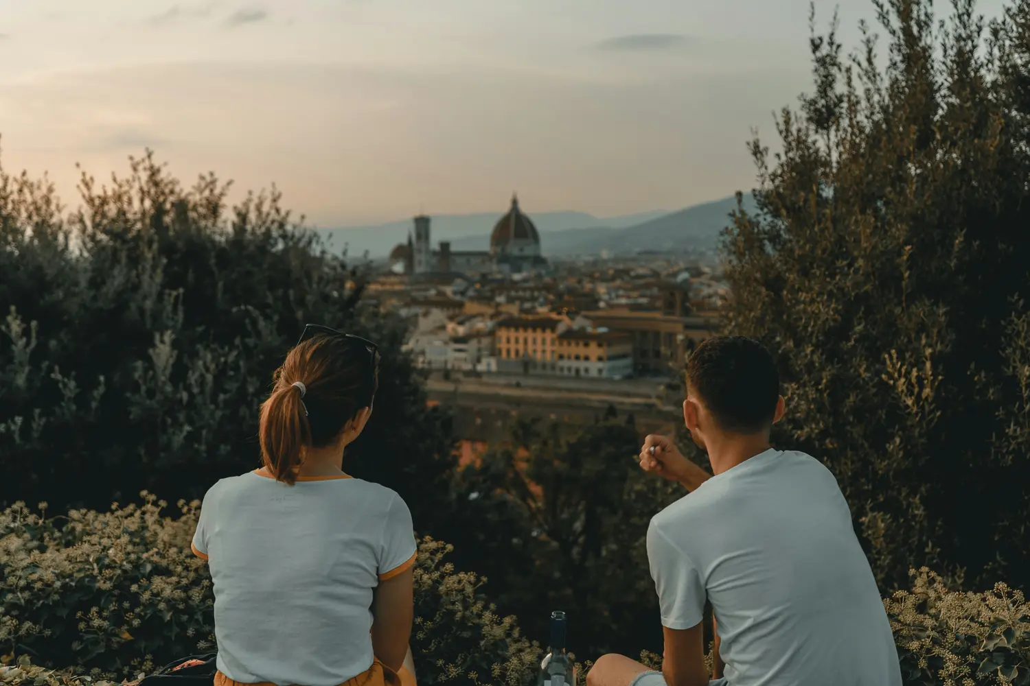 Sunset View of the Florence Duomo from Piazzale Michelangelo