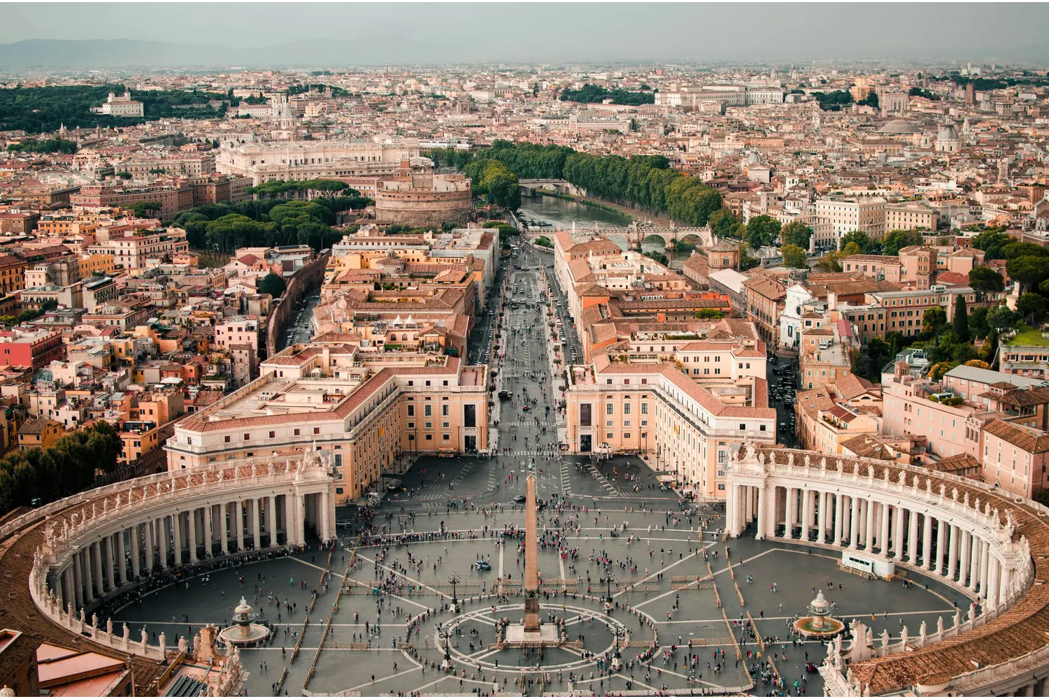 St. Peter’s Square and Via della Conciliazione, Vatican City