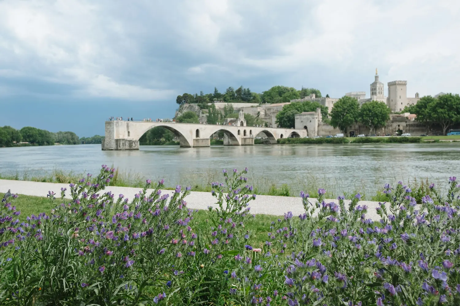 Pont Saint-Bénézet, widely known as the Pont d'Avignon, Avignon, France