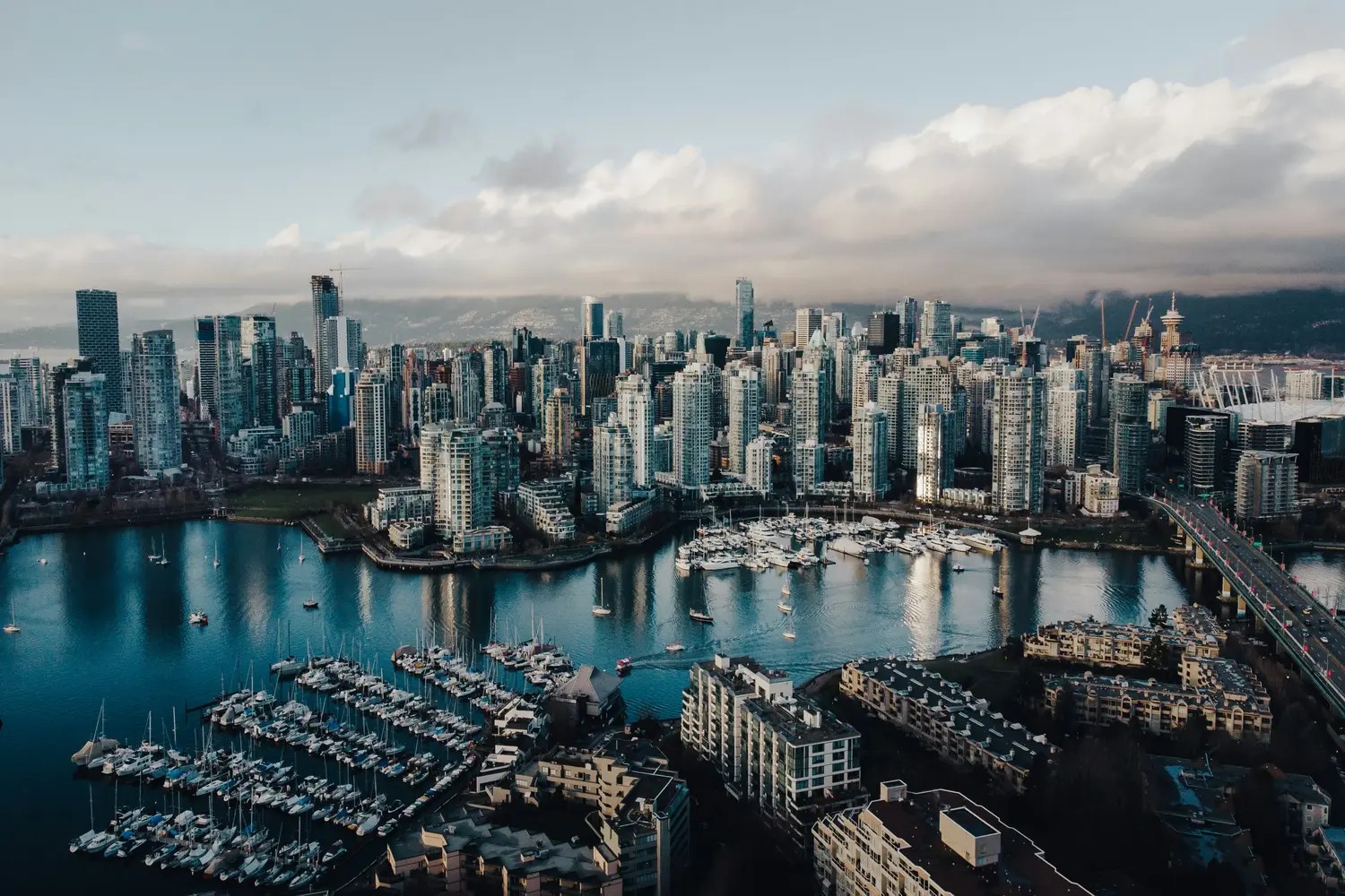 Downtown Vancouver skyline, British Columbia, Canada