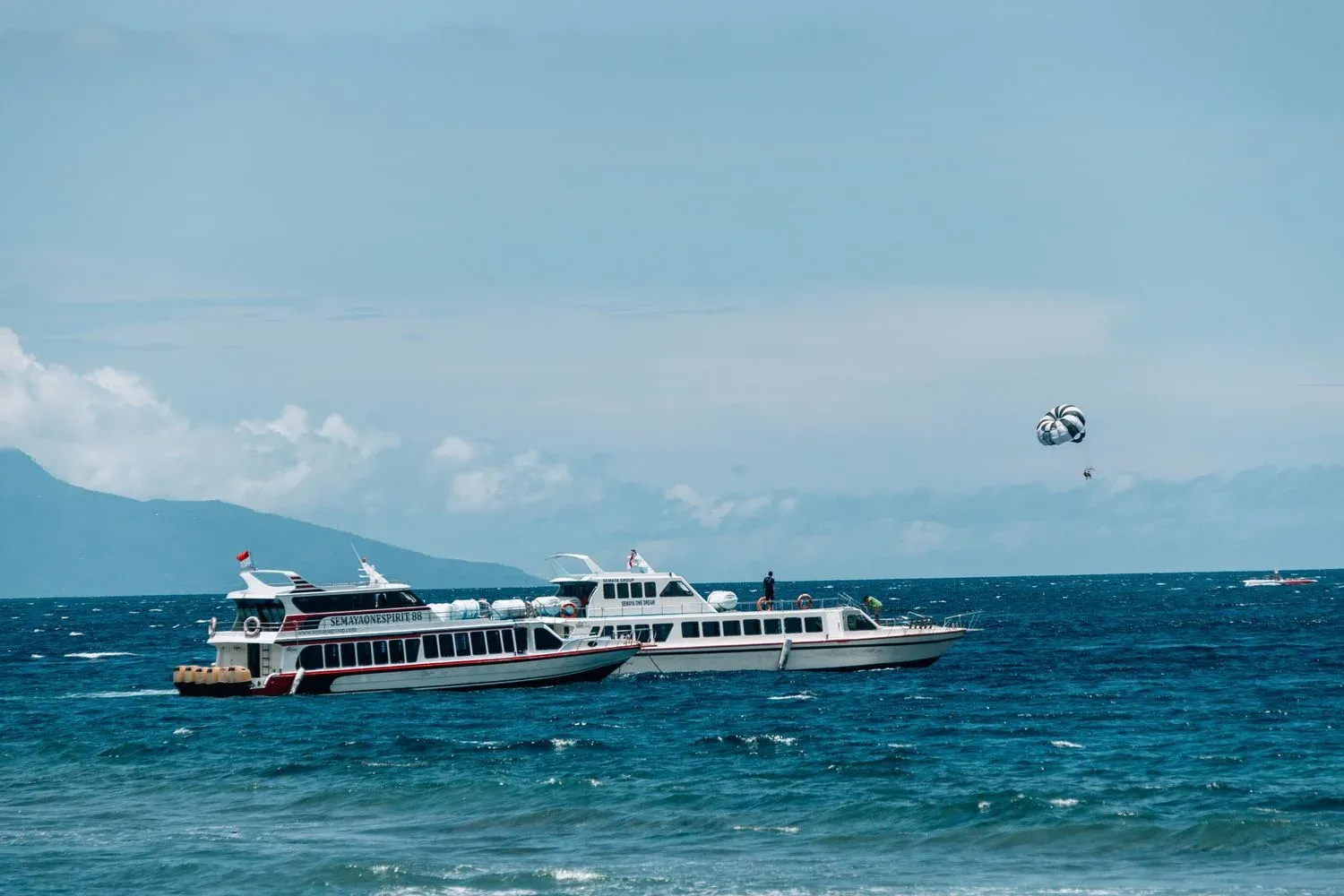 A passenger ferry, Denpasar, Indonesia