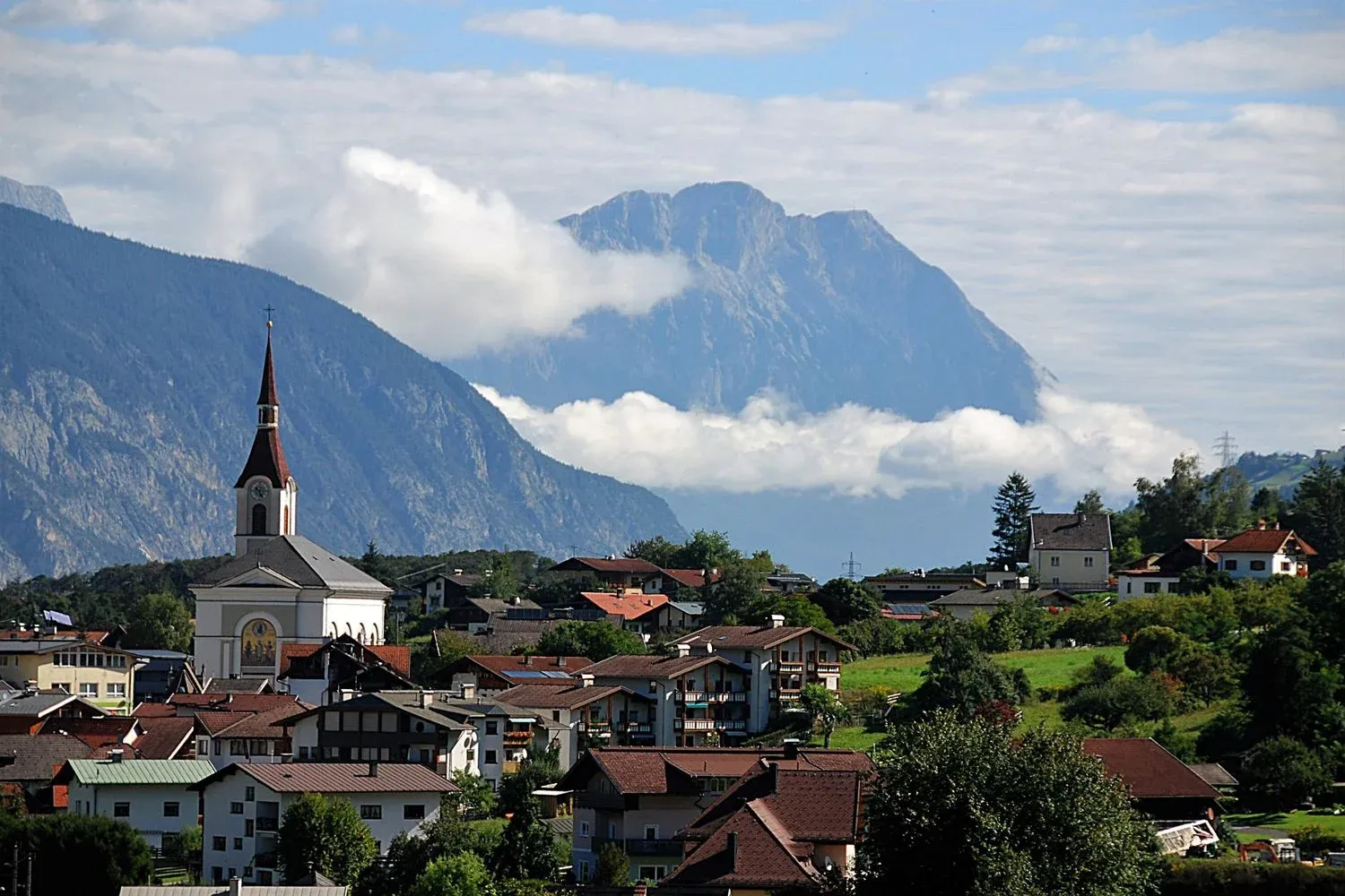 Alpine village, Austria