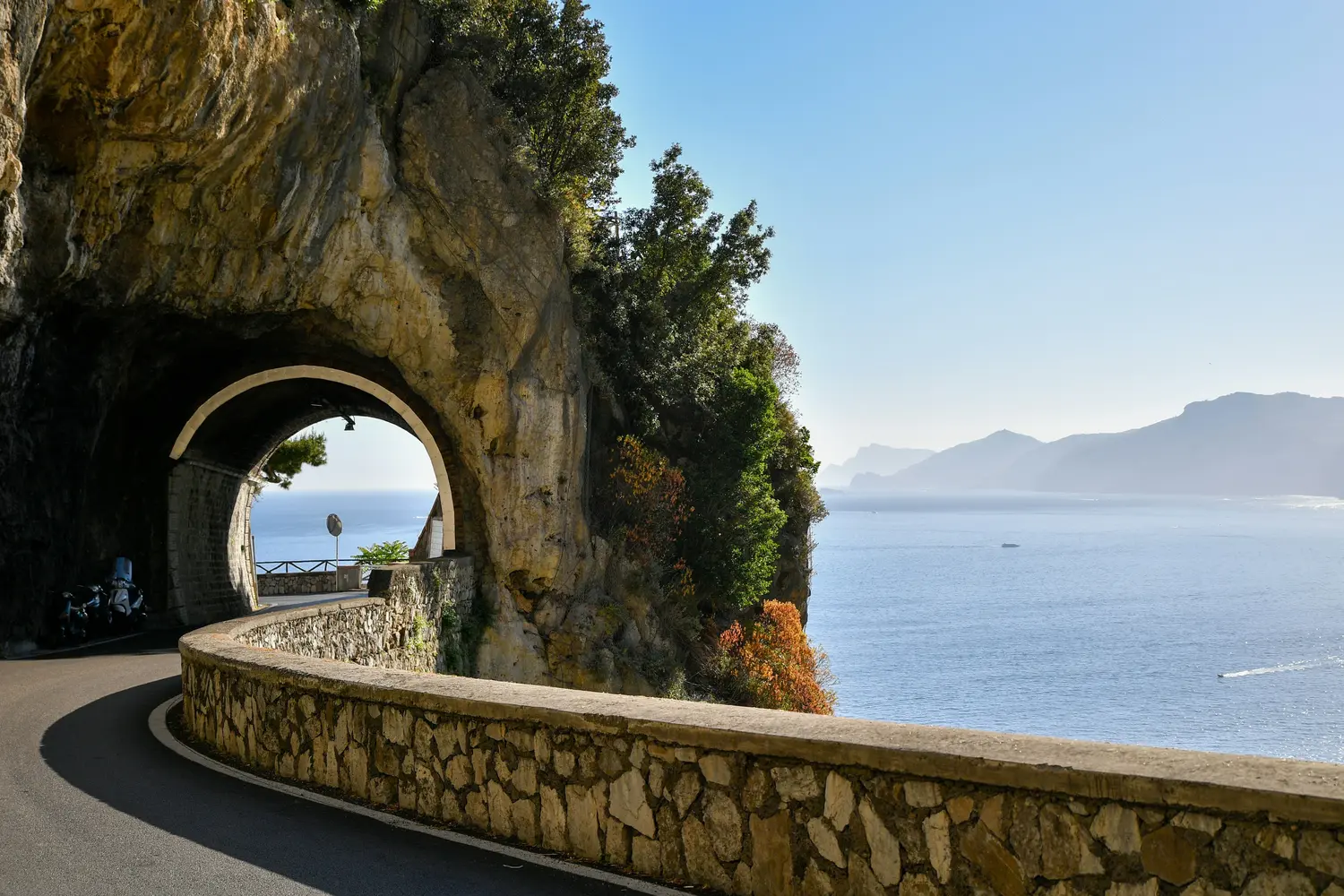 Amalfi Coast in Campania, Italy
