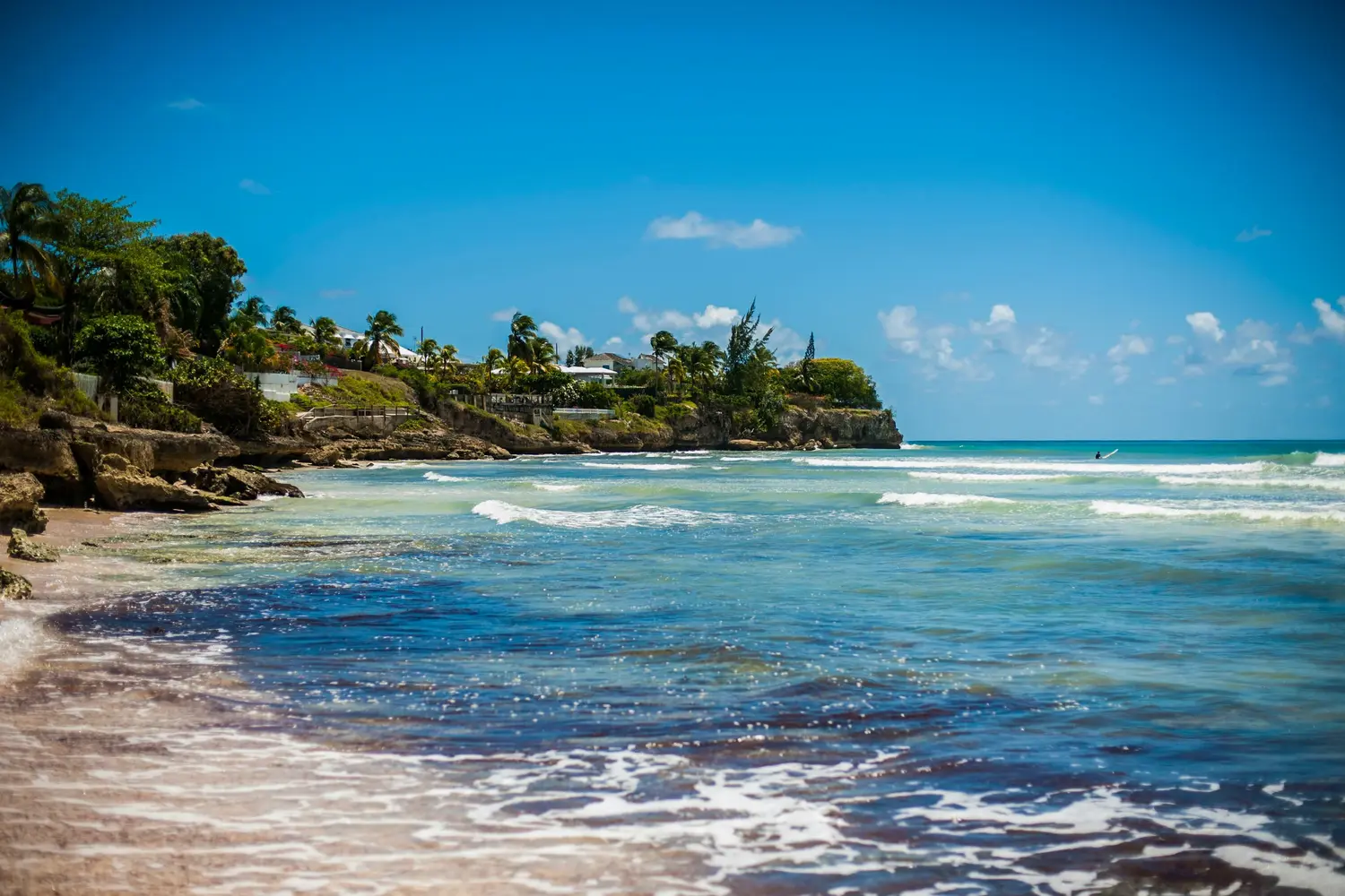 Coastal view in Barbados