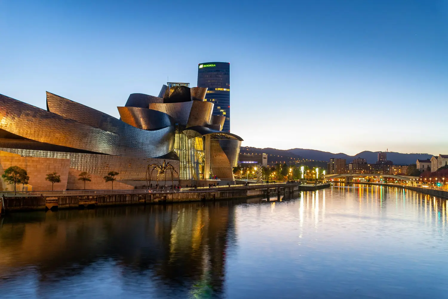 Guggenheim Museum Bilbao, a modern and contemporary art museum located in Bilbao, Basque Country, Spain