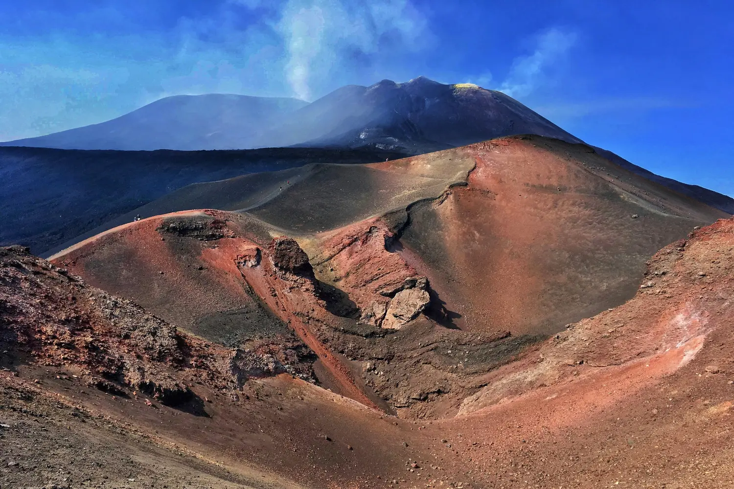 Mount Etna in Sicily, Italy