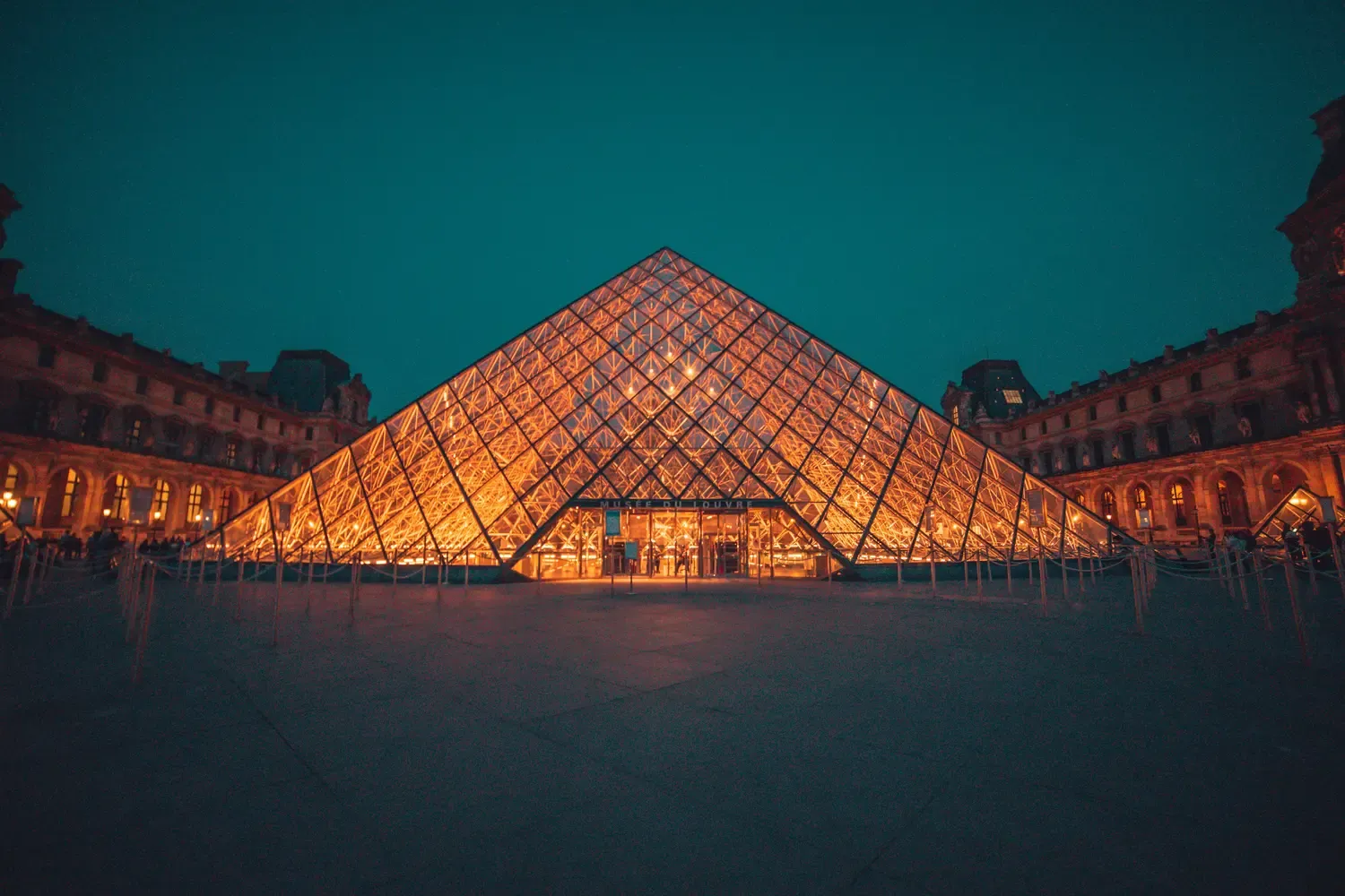 Louvre Museum in Paris, France