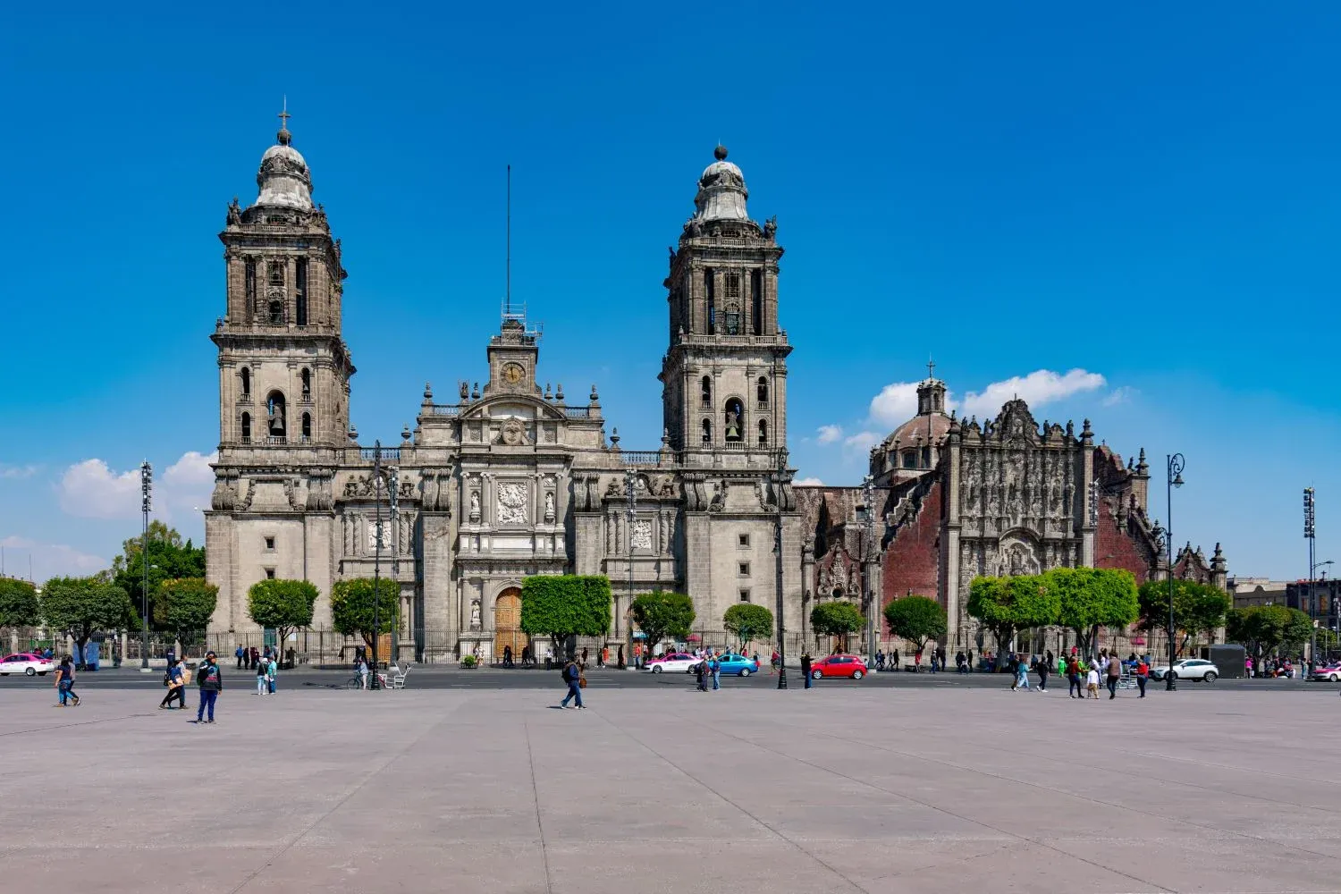 Metropolitan Cathedral in Mexico City's historic center