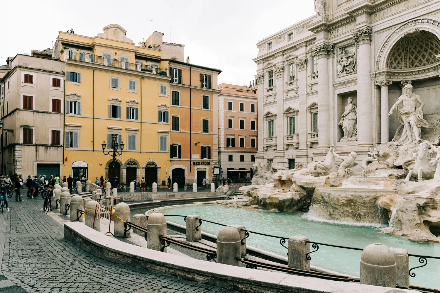 Trevi Fountain in Rome, Italy