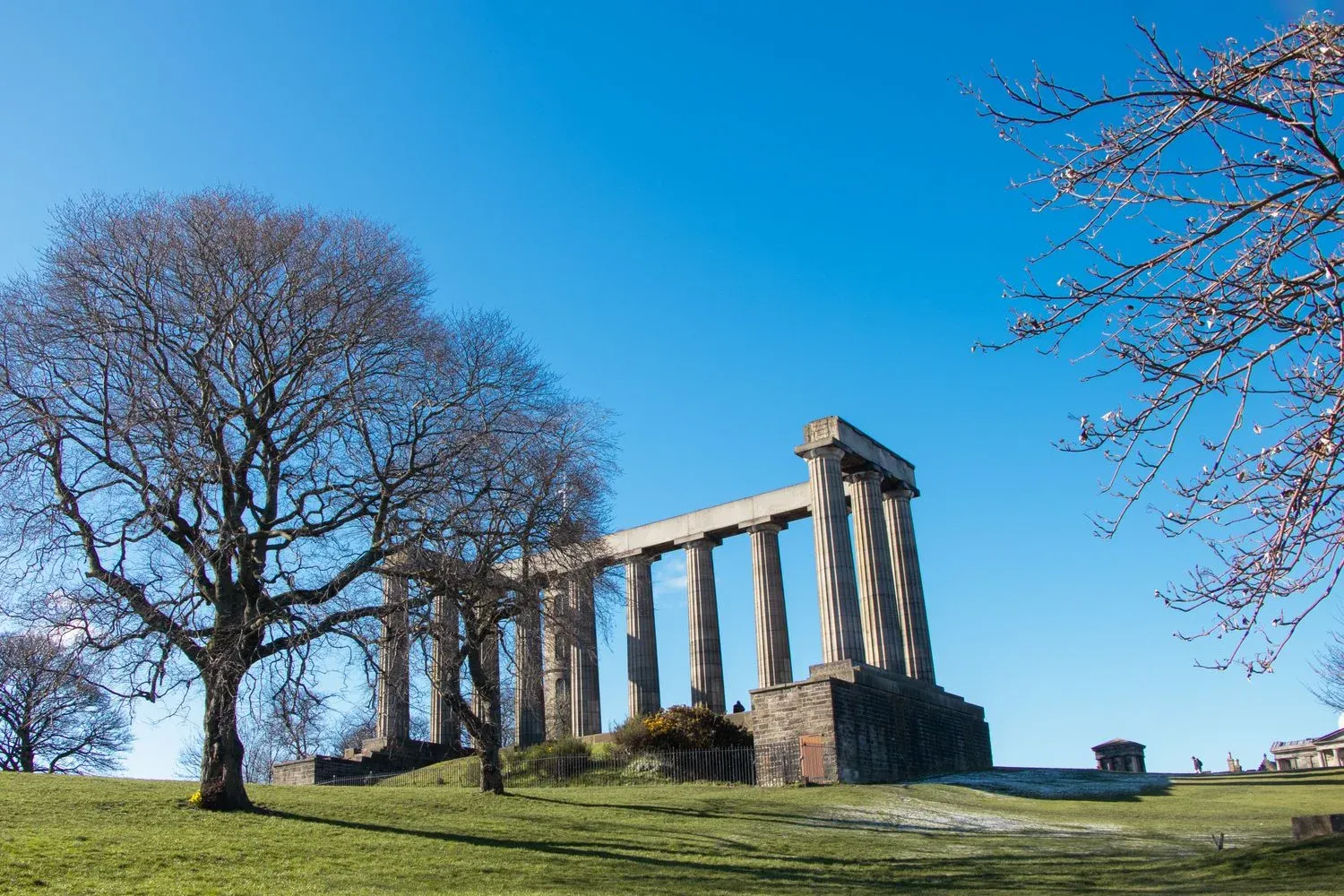 National Monument on Calton Hill, Edinburgh, Scotland