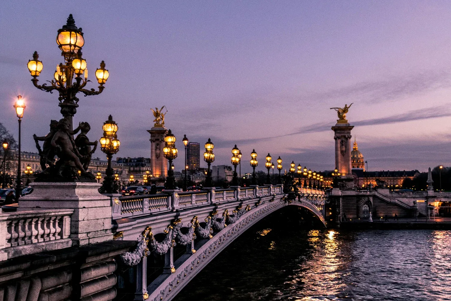 Parisian bridge, Paris, France