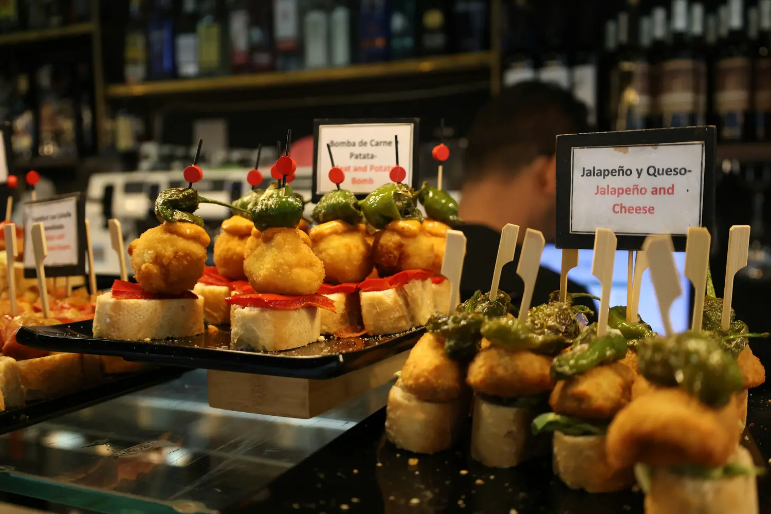 Spanish pintxos
