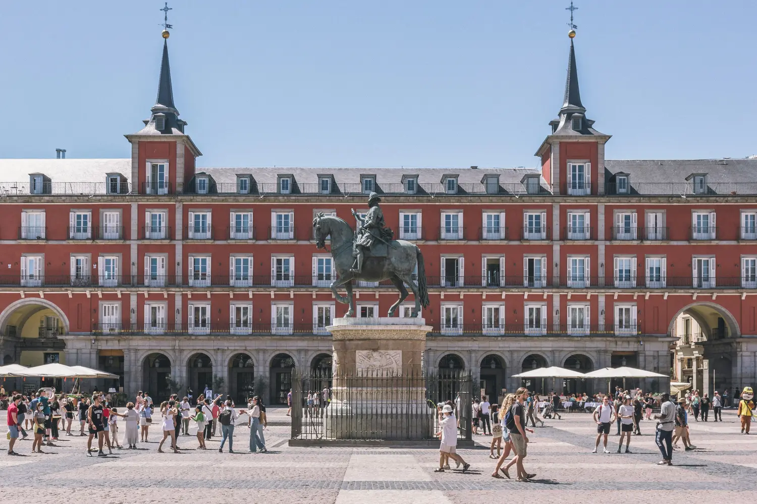 Plaza Mayor in Madrid, Spain