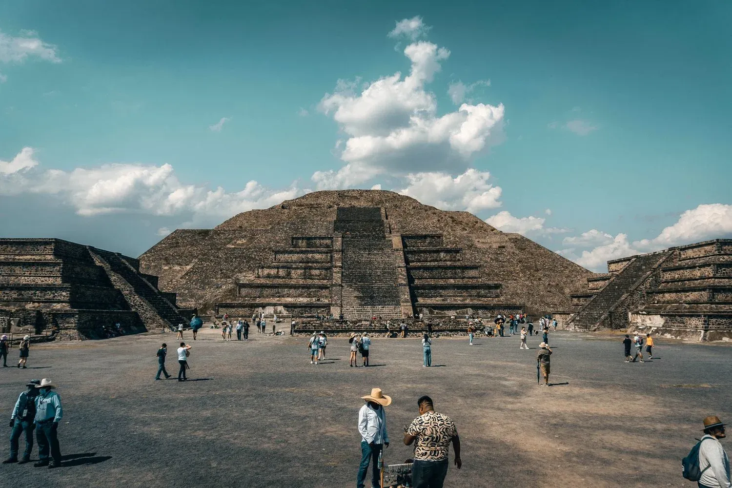Pyramid of the Sun in Teotihuacan, Mexico