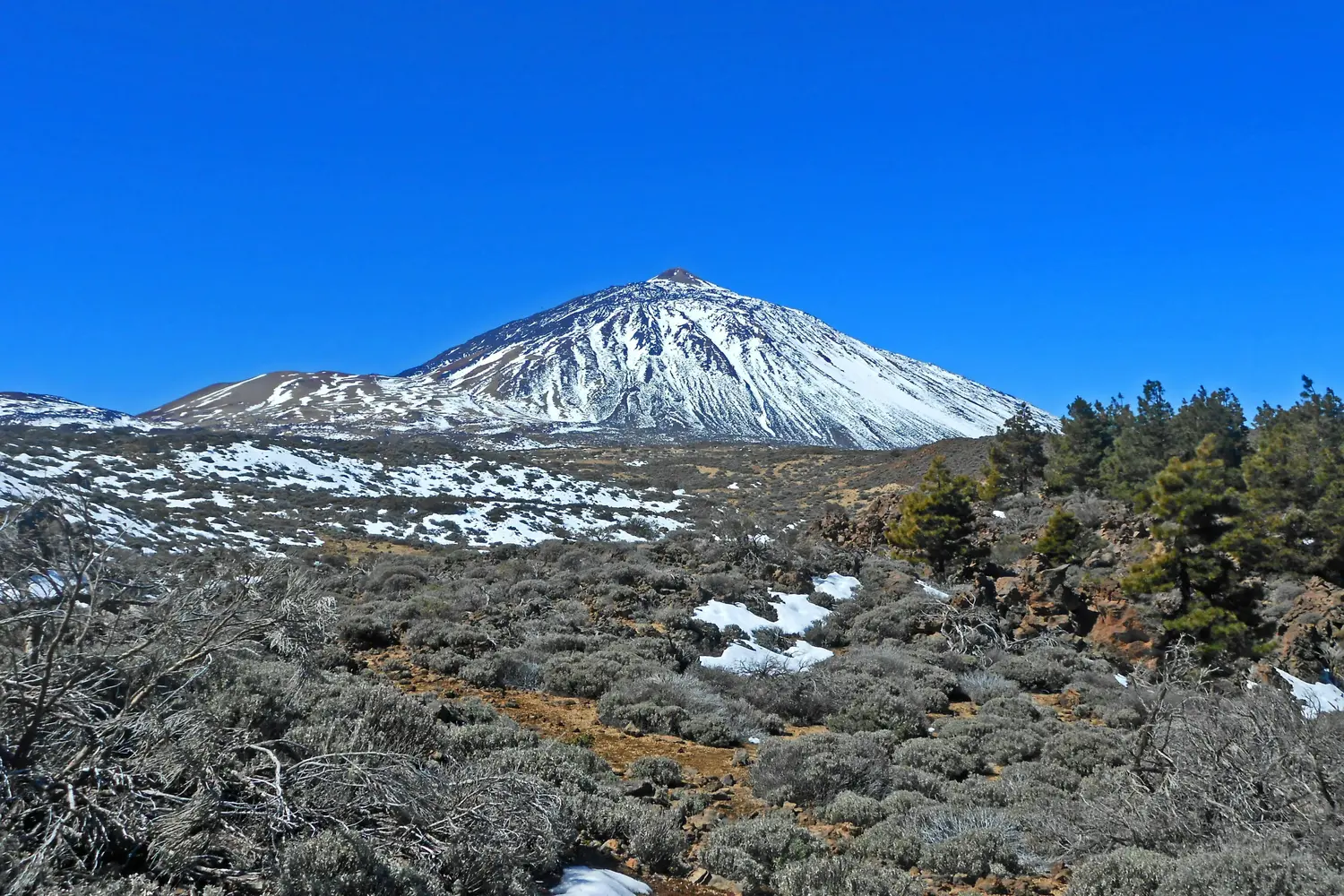 Mount Teide on the island of Tenerife, Canary Islands, Spain