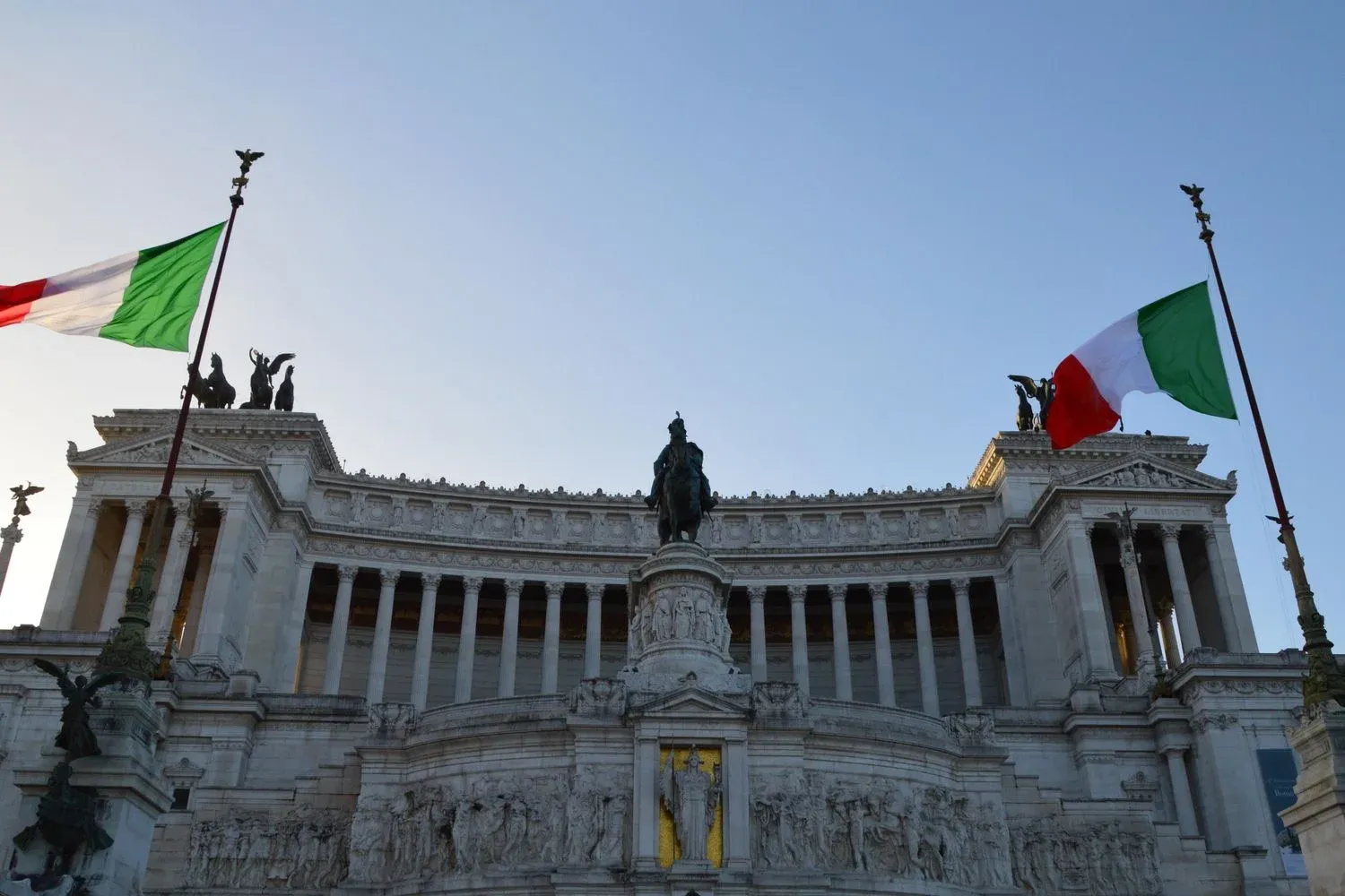 The Vittoriano in Rome, Italy