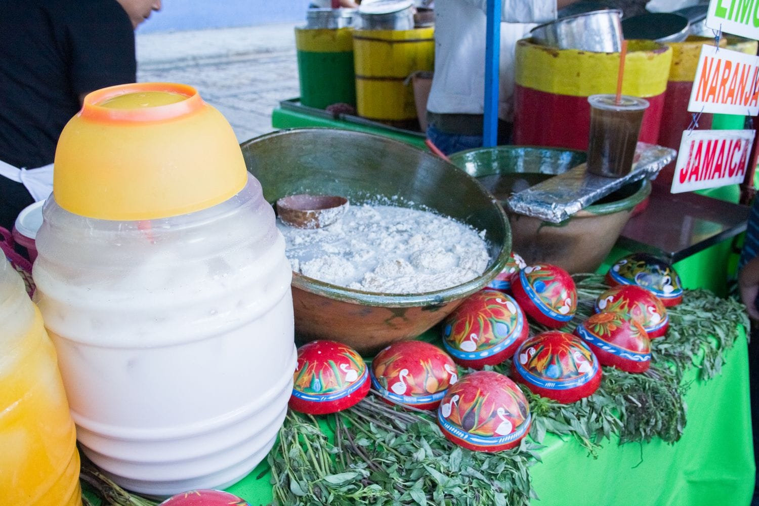 Traditional food and drinks in Oaxaca, Mexico