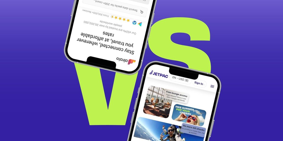 Jetpac vs Airalo: Which eSIM to Choose?
