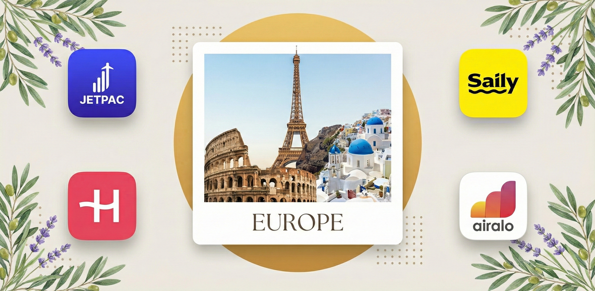 Best eSIM for Europe Travel in 2026: Top Providers Compared