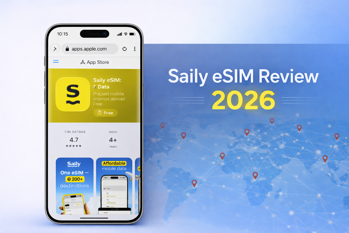 Saily eSIM Review 2026: Pricing, Speed, and Coverage