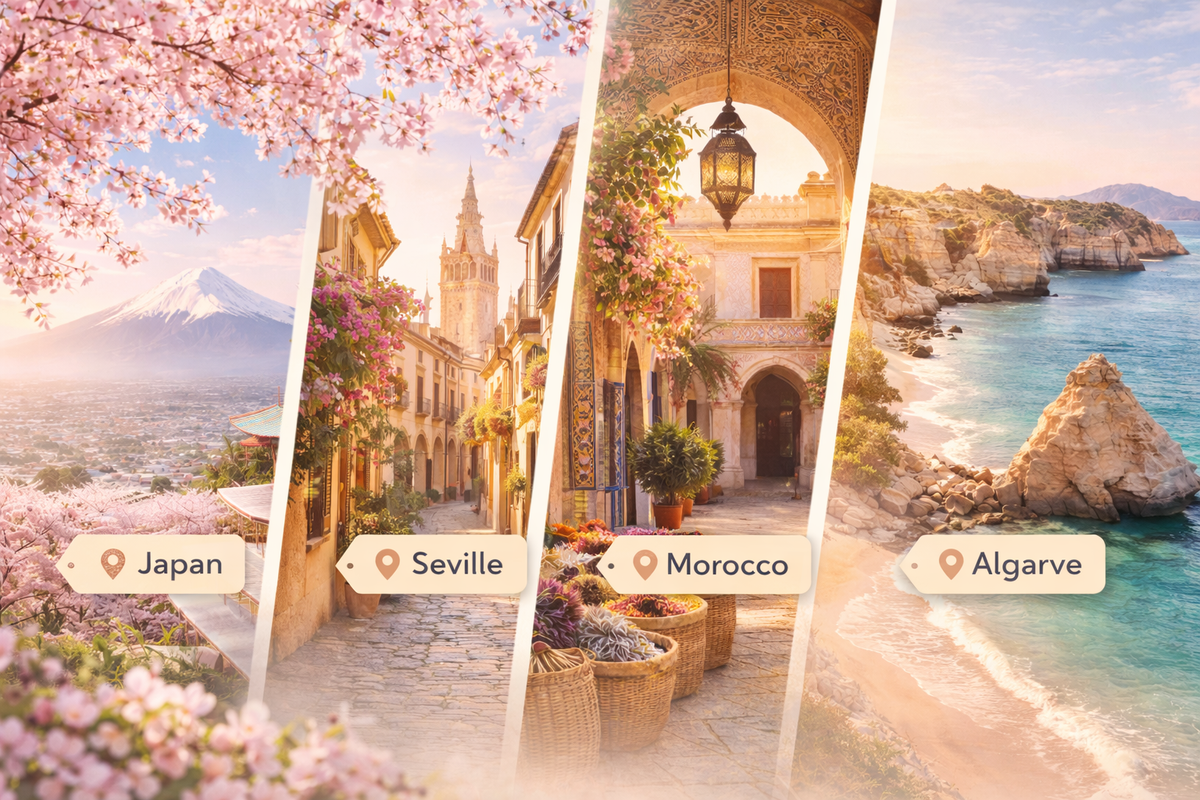 10 Best Holiday Destinations in April to Travel from the UK