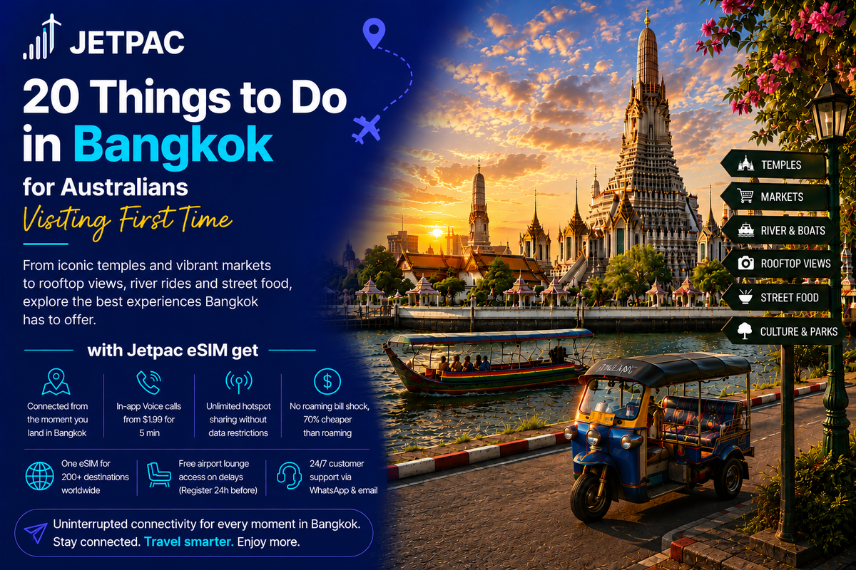 20 Things to Do in Bangkok for Australians Visiting For The First Time