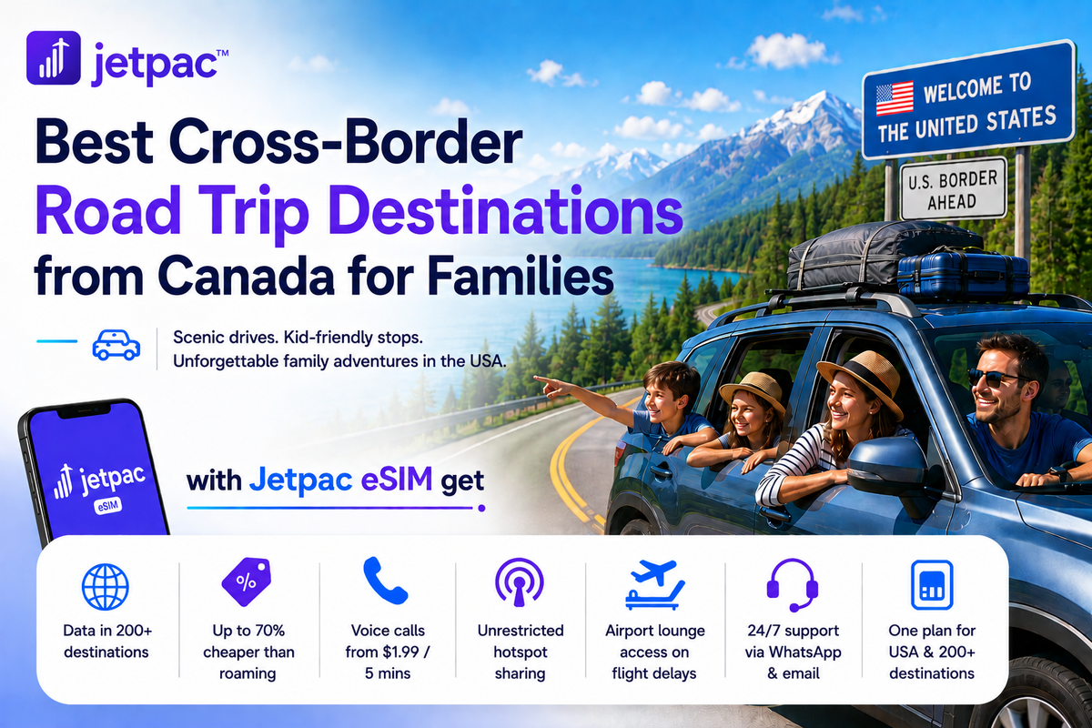 Best Cross-Border Road Trip Destinations from Canada for Families