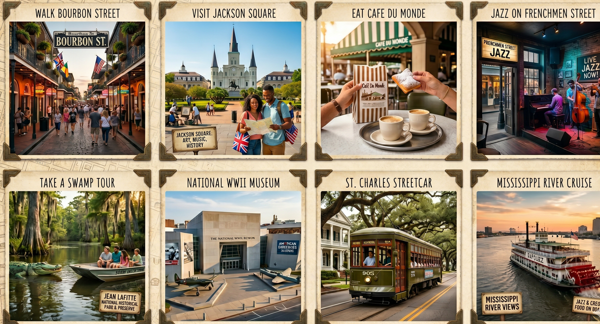 20 Best Things to Do in New Orleans on Your First US Trip from the UK