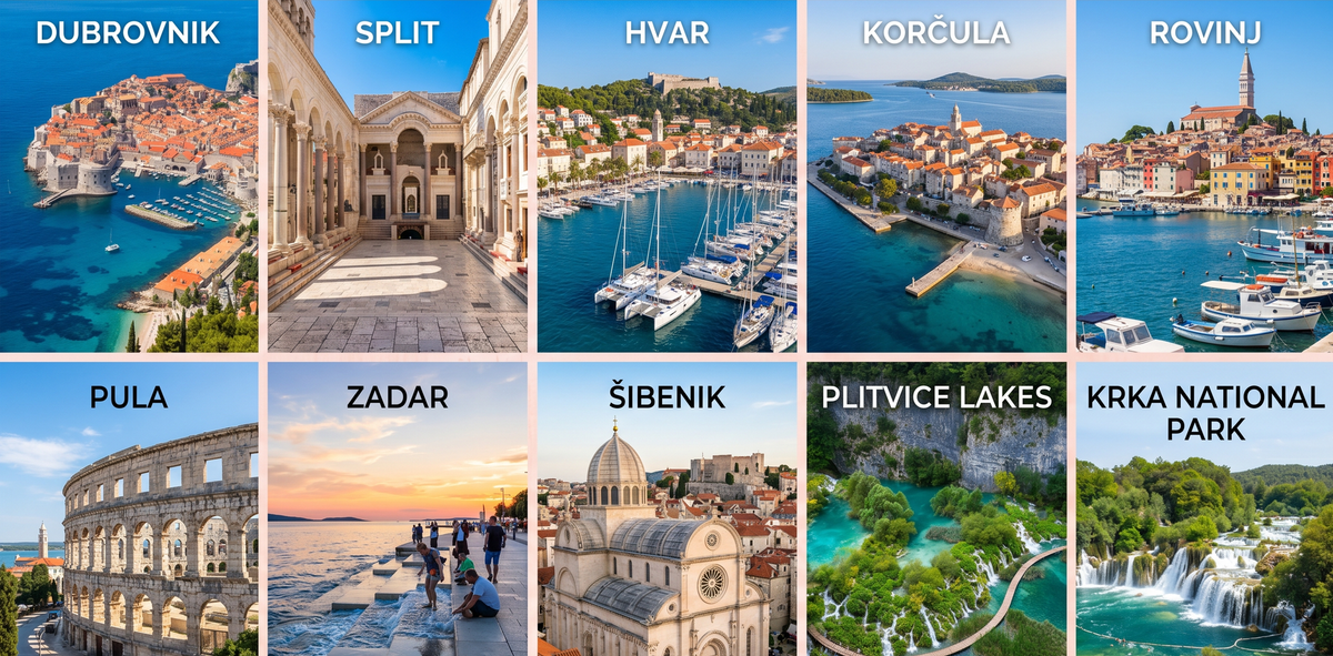 10 Best Places to Visit in Croatia USA Visitors Should Not Miss