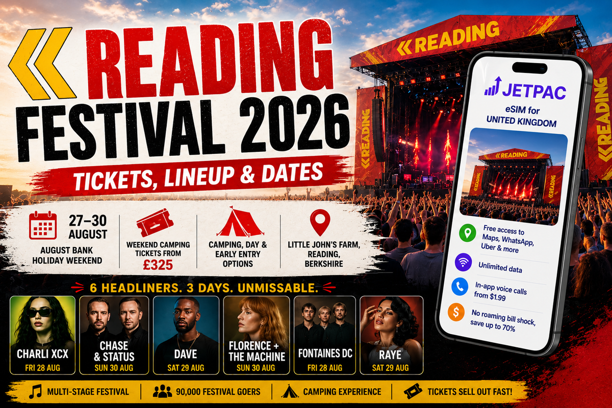 Reading Festival 2026: Tickets, Lineup, and Dates