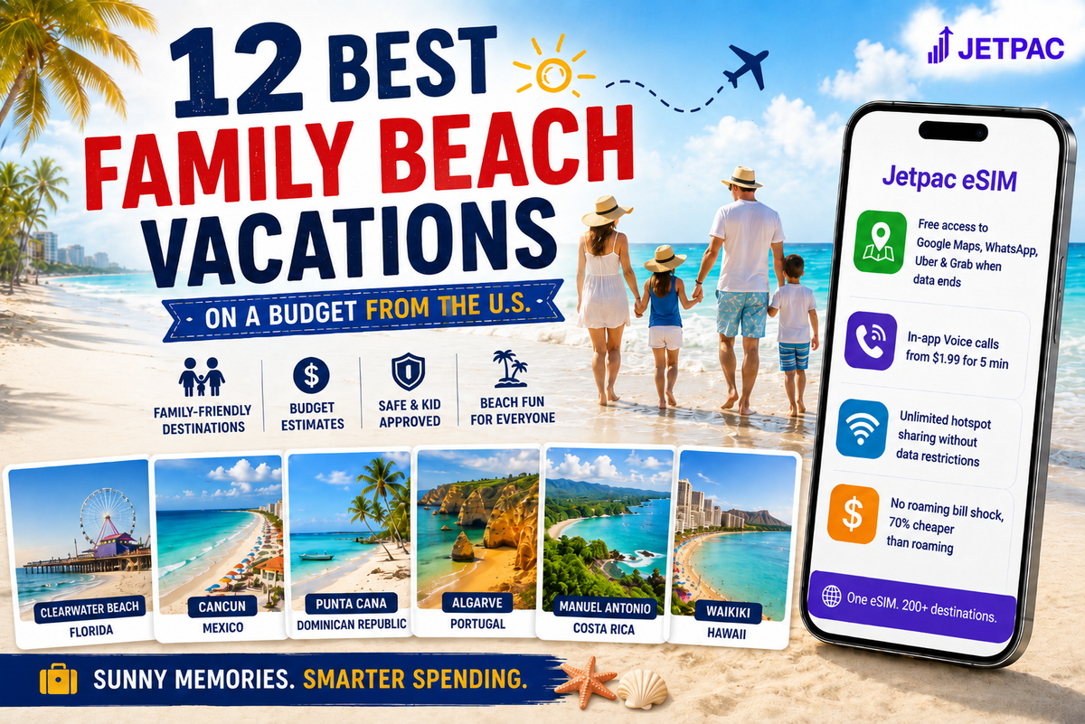 12 Best Family Beach Vacations on a Budget from the U.S.