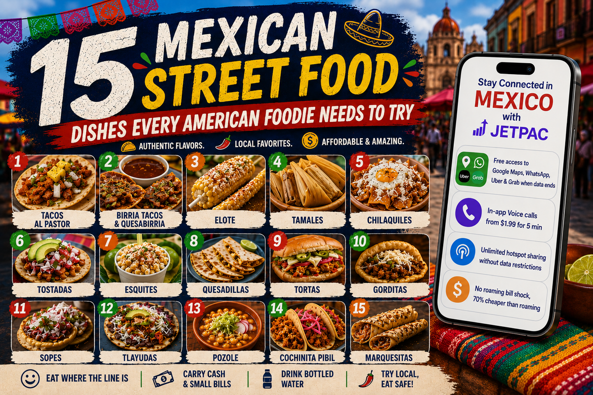 15 Mexican Street Food Dishes Every American Foodie Needs to Try